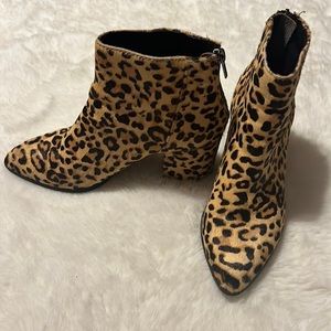 Steve Madden cheetah booties